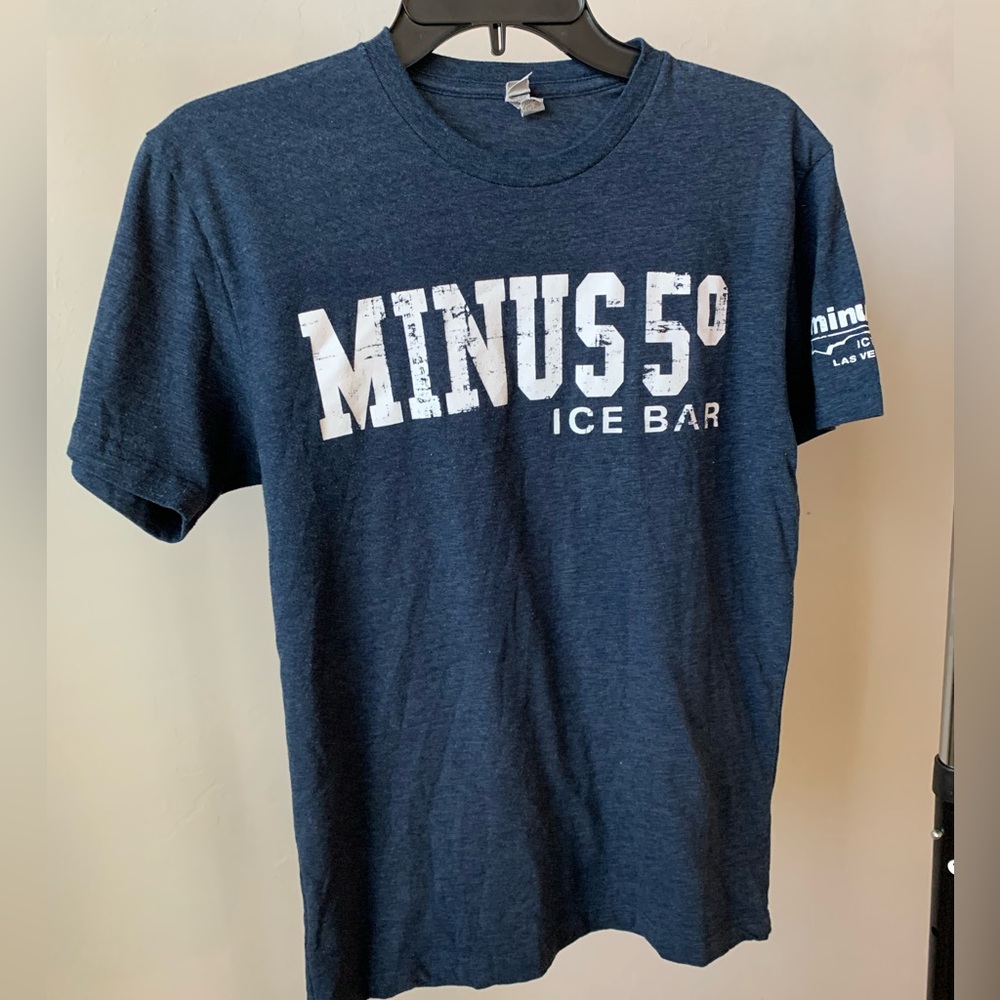 Graphic Tee Navy Minus 5 Las Vegas Tshirt